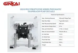 GK10 PP AODD Pump