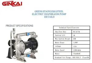 GKE50 Stainless Steel EODD Pump