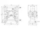 3/8" Aluminum AODD Pump