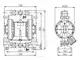 1" Aluminum Containment Duty AODD Pump