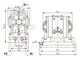 1/4" Polypropylene AODD Pump