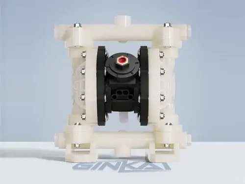 1/2" PVDF Air Operated Double Diaphragm AODD Pump