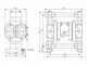 3/8" PVDF Pneumatic Double Diaphragm Pump