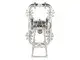 1-1/2" Sanitary Air-Operated Double Diaphragm Pump