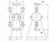 1-1/2" Sanitary Air-Operated Double Diaphragm Pump