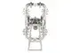 1-1/2" Sanitary Air-Operated Double Diaphragm Pump
