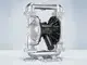 2" Stainless Steel Pump with Threaded Ports, Center Outlet, and Aluminum Alloy Intermediate