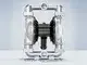 2" Stainless Steel Pump with Threaded Ports, Center Outlet, and Aluminum Alloy Intermediate