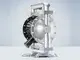 2" Stainless Steel Pump with Threaded Ports, Center Outlet, and Aluminum Alloy Intermediate