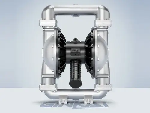 2" Stainless Steel Pump with Threaded Ports, Center Outlet, and Aluminum Alloy Intermediate