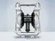 2" Stainless Steel Pump with Threaded Ports, Center Outlet, and Aluminum Alloy Intermediate