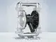 2" Stainless Steel Pump with Threaded Ports, Center Outlet, and Aluminum Alloy Intermediate